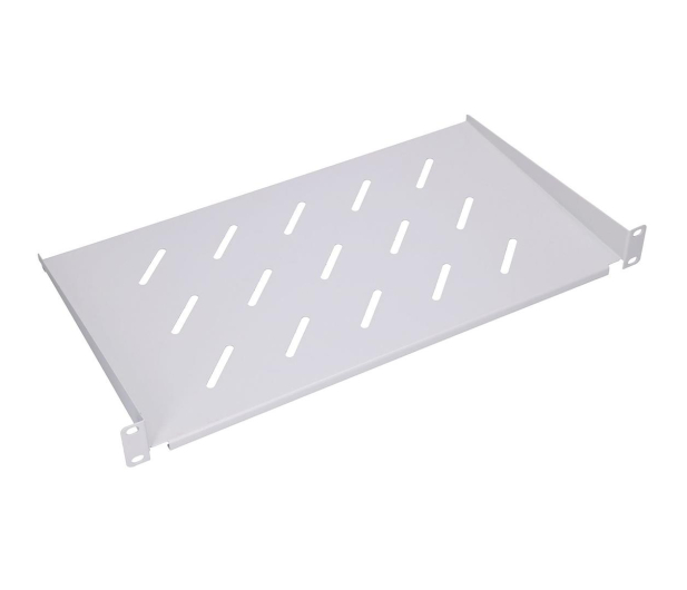 ExtraLink Półka do szaf wiszących 19" 250MM 1U (szara) - 492983 - zdjęcie
